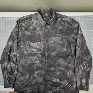 Royal Testament Shirt Men's xl Gothic Steampunk Western Biker